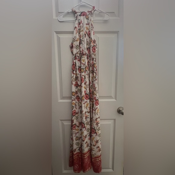 Altar'd State Dresses & Skirts - Altar'd State White and Red Embroidered Dress